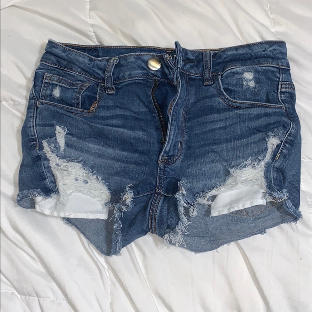 American eagle denim shorts